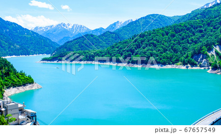 黒部湖(初夏) 黒部湖(初夏) 67657549