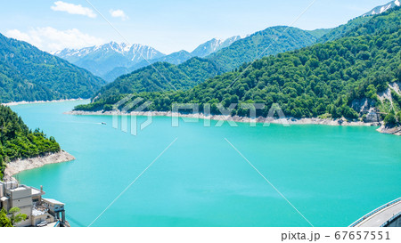 黒部湖(初夏) 黒部湖(初夏) 67657551