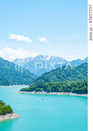 黒部湖(初夏) 黒部湖(初夏) 67657557