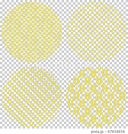 日本傳統圖案集日元丸 67658656