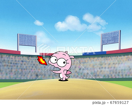 野球場のドラゴン 野球場のドラゴン 67659127