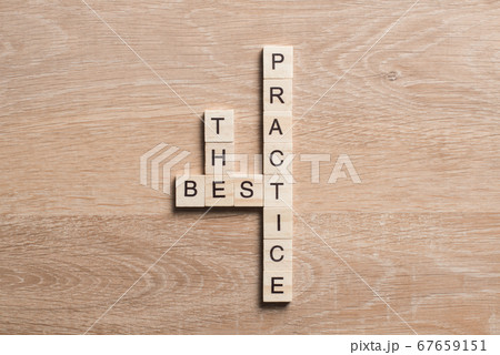 Conceptual business keywords on table with elements of game making crossword Conceptual business keywords on table with elements of game making crossword 67659151