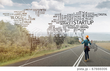 Roads connect the world Roads connect the world 67666006