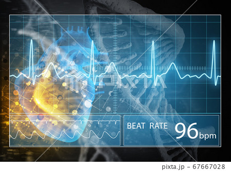 Medicine user interface, 3D rendering Medicine user interface, 3D rendering 67667028