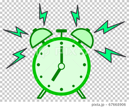 鳴り響く目覚まし時計 67668906