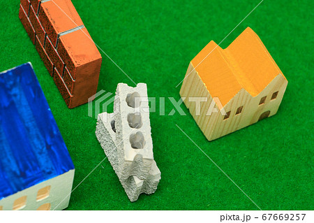 住宅 建築 境界 イメージ 住宅 建築 境界 イメージ 67669257