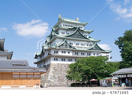 愛知県　名古屋城　大天守 67671685