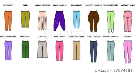 What are the Different Styles for Women Trousers  Fashion vocabulary  Fashion terms Fashion terminology