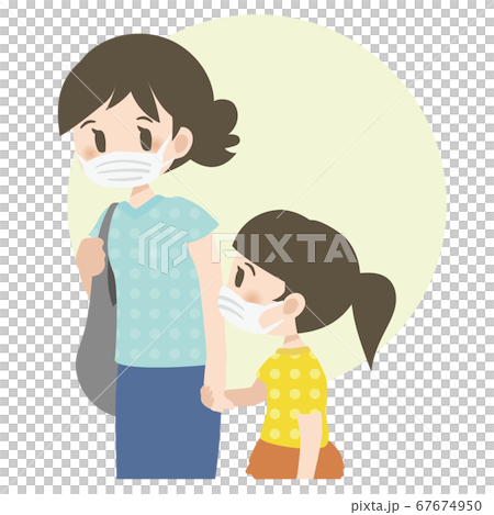 Mask _ mom and daughter Mask _ mom and daughter 67674950