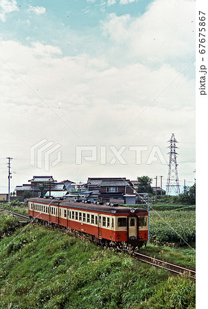 鉄道　国鉄：小海線　キハ52　三岡～乙女 間 67675867