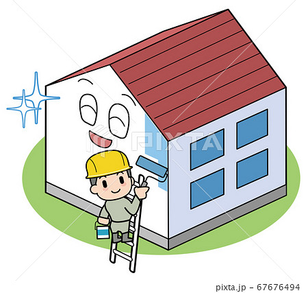 外装ペンキ塗り 外装ペンキ塗り 67676494