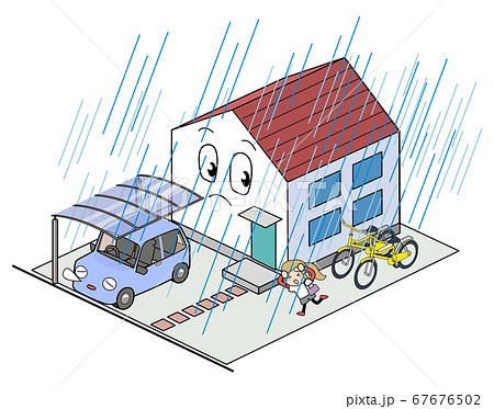 雨避け対策の無い自転車 67676502