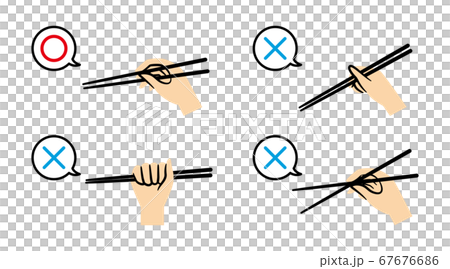 良くない箸の使い方 67676686