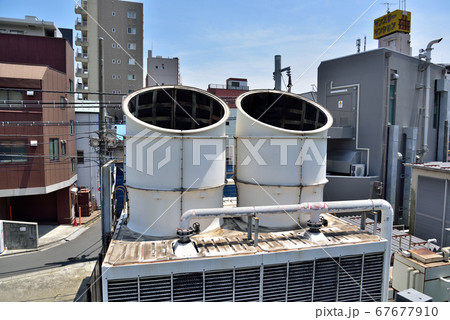 空調機の冷却塔 67677910