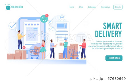 Online order, purchase, delivery shop service Online order, purchase, delivery shop service 67680649