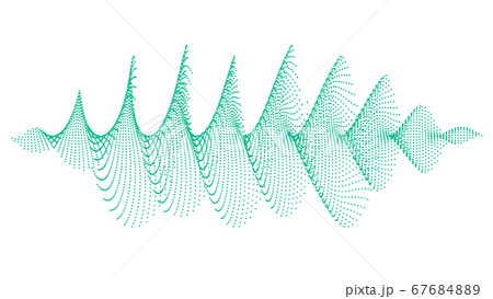 CGパーティクル　捻じれるパーティクル 67684889