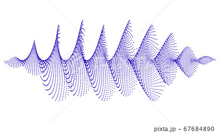 CGパーティクル 捻じれるパーティクル CGパーティクル 捻じれるパーティクル 67684890
