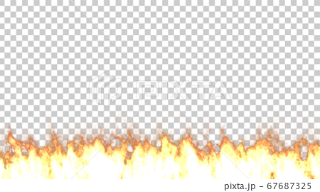 An Effect Material Where Flames Burn Up At The Stock Illustration