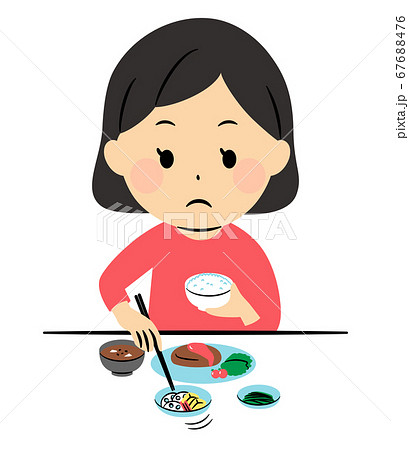 良くない食べ方例 寄せ箸 良くない食べ方例 寄せ箸 67688476