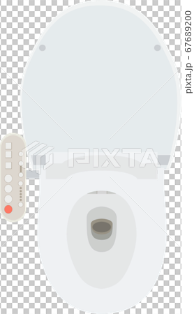 插圖素材馬桶馬桶馬桶操作面板衛洗麗西方馬桶矢量 67689200