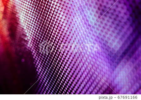 CloseUp LED blurred screen. LED soft focus CloseUp LED blurred screen. LED soft focus 67691166