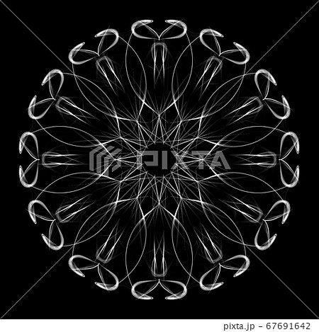 美しい十二角形 20200723_002m モノクロ 美しい十二角形 20200723_002m モノクロ 67691642