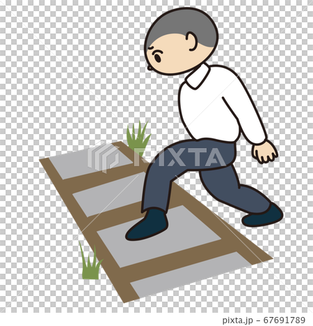 Intruders on the track prohibited people dangerous accidents Intruders on the track prohibited people dangerous accidents 67691789