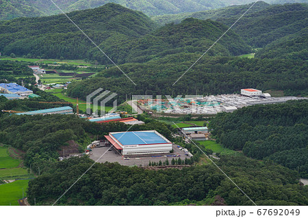 鎮川郡 頭陀山 農村 67692049