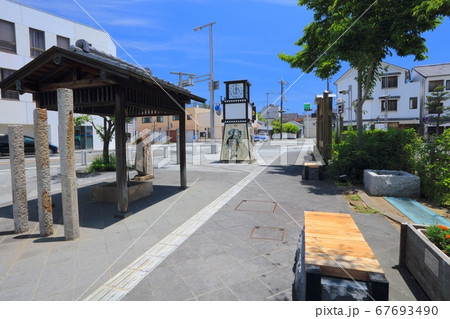 播州赤穂の城下町にある息継ぎ井戸と義士あんどん/日本遺産/兵庫県赤穂市 67693490