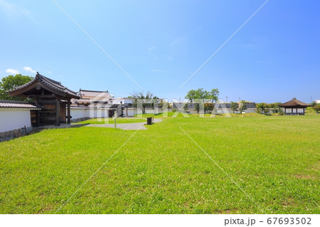 赤穂城跡にある二の丸庭園「日本遺産」「日本100名城」「日本の歴史公園100選」兵庫県赤穂市 67693502