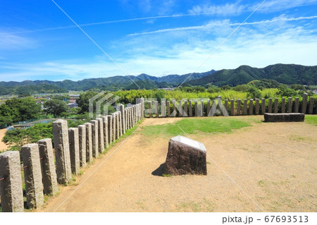 篠山城跡の天守台跡「国指定重要伝統的建造物群保存地区」「日本百名城」 67693513