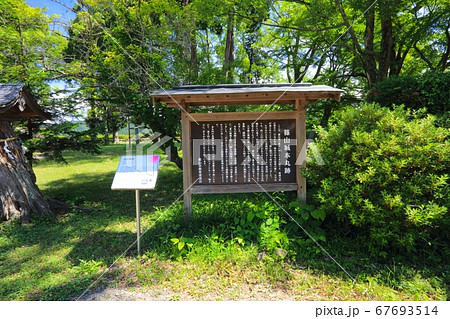 篠山城跡の本丸跡「国指定重要伝統的建造物群保存地区」「日本百名城」 篠山城跡の本丸跡「国指定重要伝統的建造物群保存地区」「日本百名城」 67693514