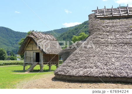 平出遺跡公園 古代の農村 古墳時代地区 平出遺跡公園 古代の農村 古墳時代地区 67694224
