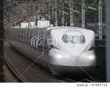 新幹線N700S　大津市瀬田付近にて 67695718