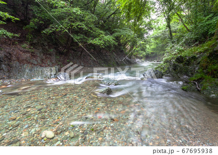 三波渓谷 埼玉県ときがわ町 三波渓谷 埼玉県ときがわ町 67695938