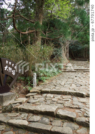 熊野古道中辺路　大門坂 67701740