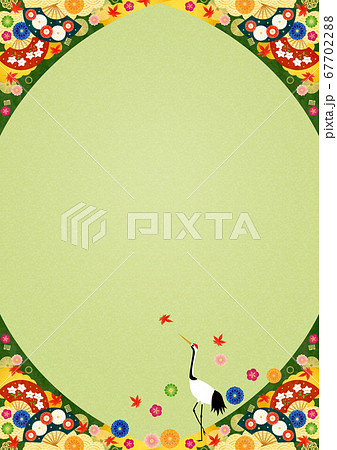 背景素材-秋和風3-3テク 67702288