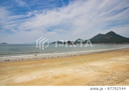 海岸 浜 風景 67702544