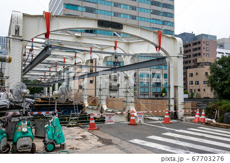 工事中の豊海橋 工事中の豊海橋 67703276