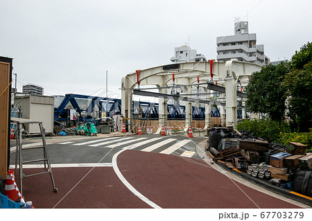 工事中の豊海橋 工事中の豊海橋 67703279