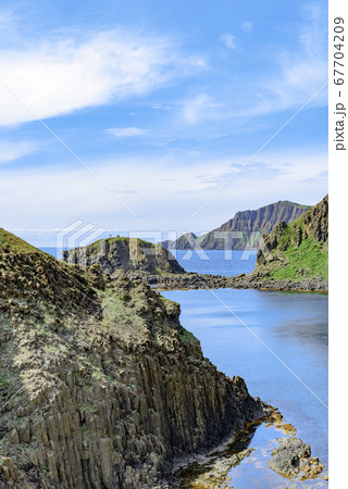 北海道　礼文島・澄海岬 67704209