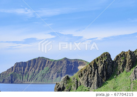 北海道　礼文島・澄海岬 67704215
