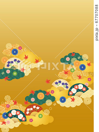 背景素材-秋和風5-1 67707088