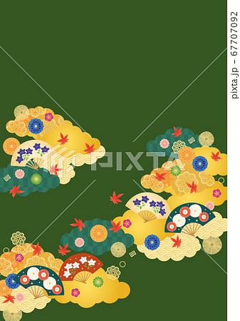 背景素材-秋和風5-3 67707092