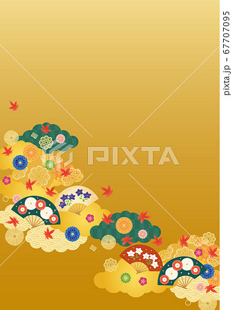 背景素材-秋和風6-1 67707095