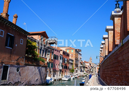 ベネチアの街並み 67708496
