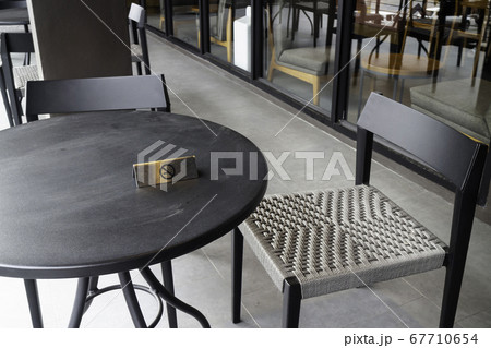 Interior of a small cafe 67710654