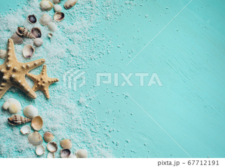 Creative flat lay concept of summer travel Creative flat lay concept of summer travel 67712191