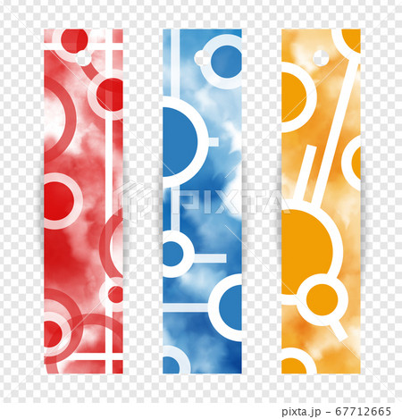 Collection of bookmark tags illustration design. Collection of bookmark tags illustration design. 67712665
