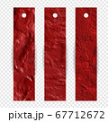 Collection of bookmark tags illustration design. 67712672